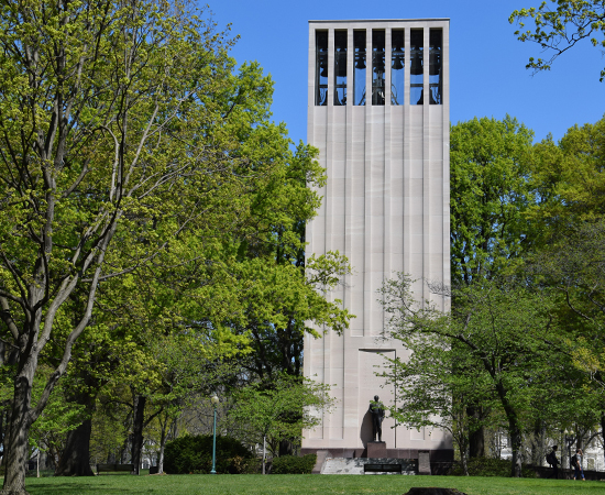 Bells ringing at the Taft Memorial Carillon in Washington, D.C.