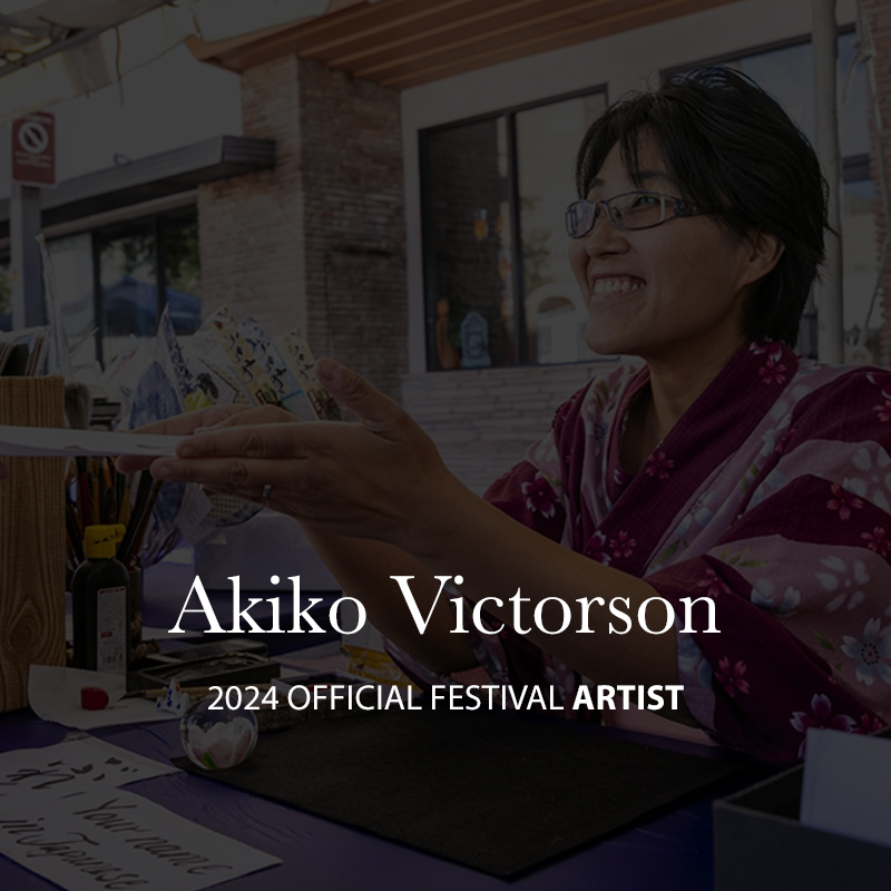 Akiko Victorson Official Festival Artist of the 2024 National Bell Festival