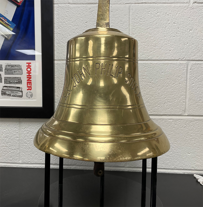 Bell from the SS John Philip Sousa