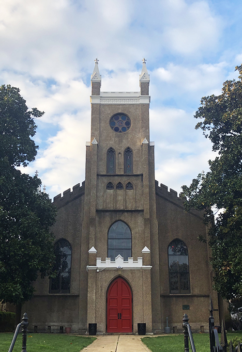 Bell Tower at Christ Church Washington Parish in Washington DC