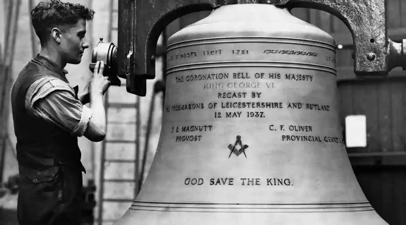 Coronation bell of King George VI
