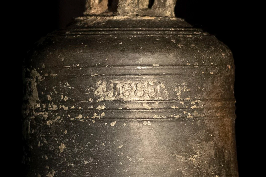 Detail of the Ship’s Bell from the HMS Gloucester