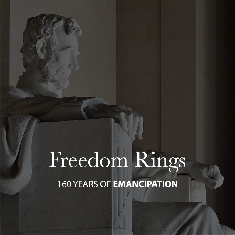 Bells will toll for 160 years of the Emancipation Proclamation
