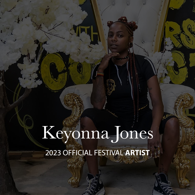 Keyonna Jones Official Festival Artist of the 2023 National Bell Festival