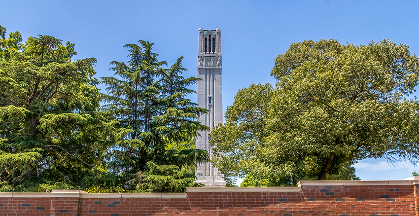 Memorial Belltower at NC State University