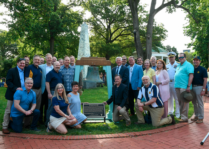 Bell Rededication Ceremony at US Naval Academy