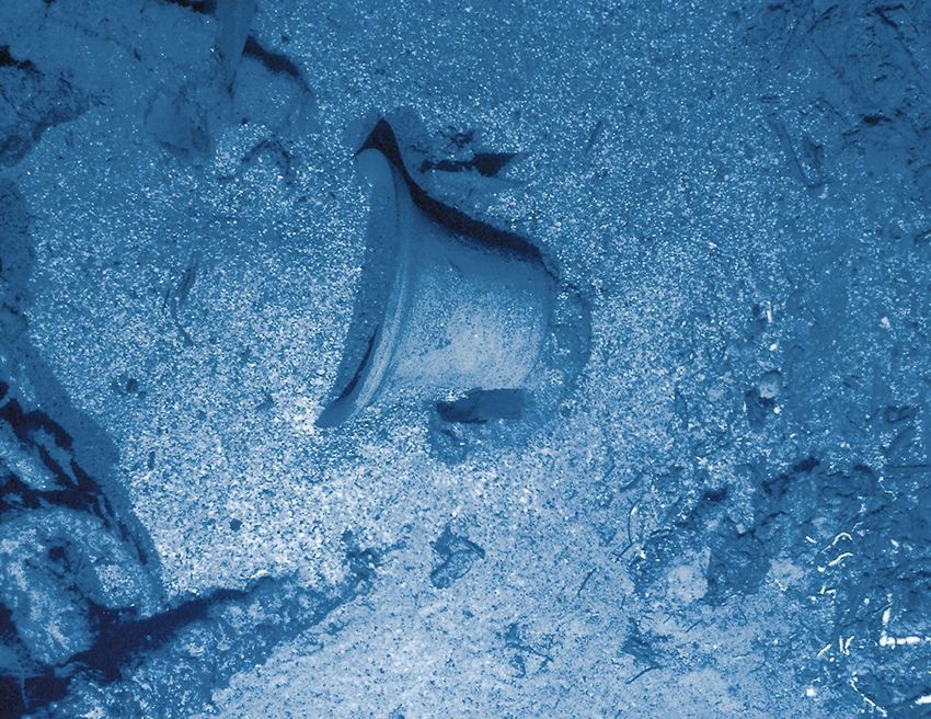 Submerged Bell from the SS Central America